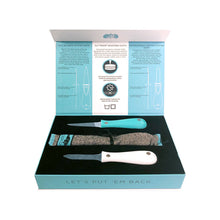 Load image into Gallery viewer, Toadfish Shucker's Bundle- Oyster Knife with Cloth