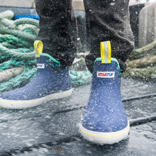 Load image into Gallery viewer, XTRATUF Women's Fishe®Wear Ankle Deck Boots- Purple / Totally Tarpon