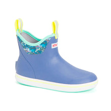 Load image into Gallery viewer, XTRATUF Women's Fishe®Wear Ankle Deck Boots- Purple / Totally Tarpon