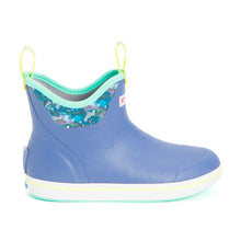 Load image into Gallery viewer, XTRATUF Women's Fishe®Wear Ankle Deck Boots- Purple / Totally Tarpon