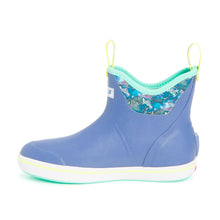 Load image into Gallery viewer, XTRATUF Women's Fishe®Wear Ankle Deck Boots- Purple / Totally Tarpon