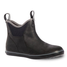 Load image into Gallery viewer, XTRATUF Women's Leather Ankle Deck Boots- Black