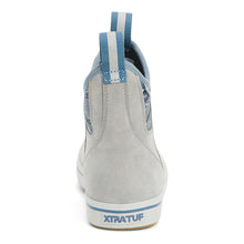 Load image into Gallery viewer, XTRATUF Women's Leather Ankle Deck Boots- Dolphin Gray / Beach Glass