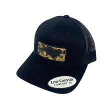 Load image into Gallery viewer, North Carolina Outline Camo PVC Patch Hat
