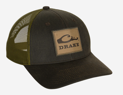 Drake Leather Patch Mesh Back Cap