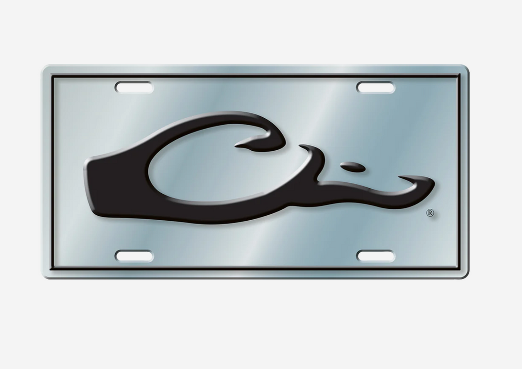 Drake Logo License Plate - Green