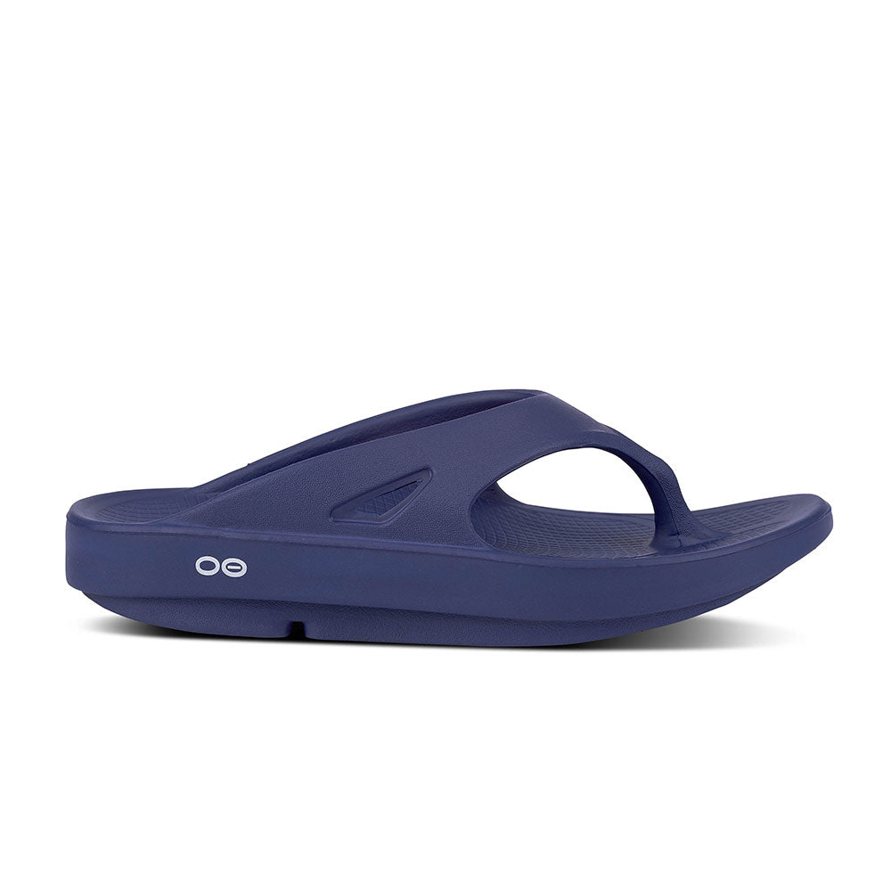 サンダル OOFOS OORIGINAL MIDNIGHT OORIGINAL MIDNIGHT OORIGINAL MIDNIG Women's OOahh Luxe Slide Sandal - Midnight Spectre – OOFOS