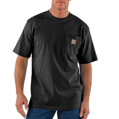 Carhartt Men's Loose Fit Heavyweight Short Sleeve Pocket T-Shirt