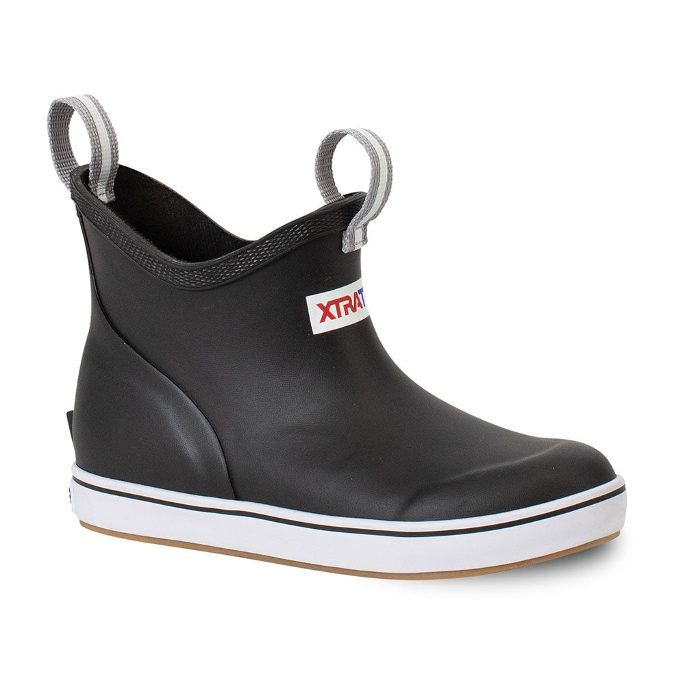 XTRATUF Little + Big Kids Ankle Deck Boots Black 264 Shoes and Apparel