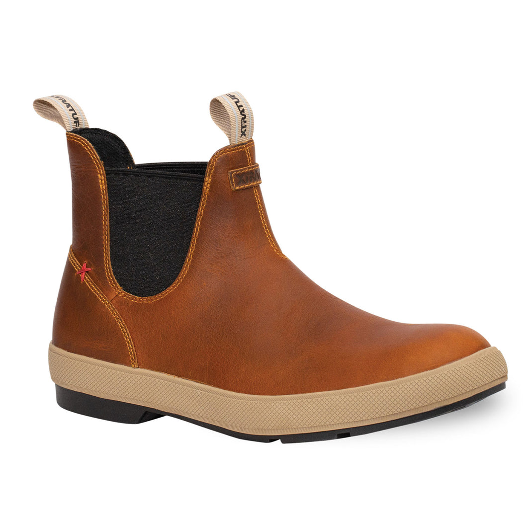 XTRATUF Men's Leather Legacy Chelsea Boot- Cathay Spice