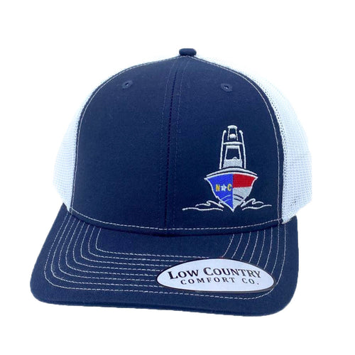 North Carolina Flag with Icon Embroidered Hat