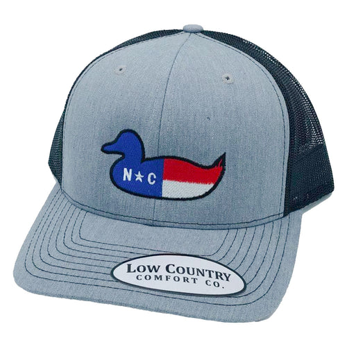North Carolina Flag with Icon Embroidered Hat
