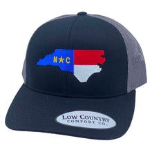 Load image into Gallery viewer, North Carolina Flag Embroidered Hat
