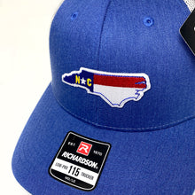 Load image into Gallery viewer, North Carolina Flag Embroidered Hat

